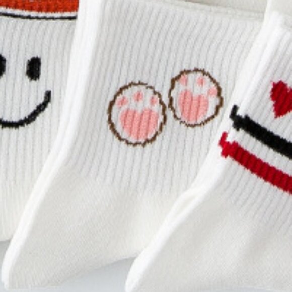 Pack of 2 Paw Printed Ankle Socks - Picture 2 of 2